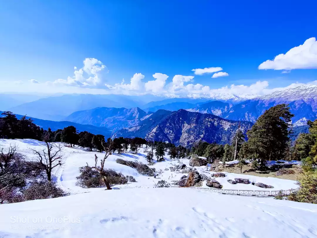 Chopta Tungnath Snowfall